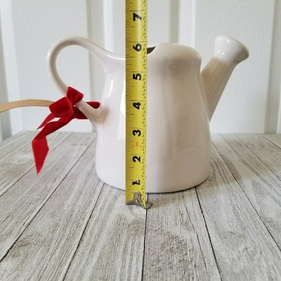 Rae Dunn NOURISH Ceramic Watering Can - Picture 3 of 3